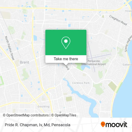 Pride R. Chapman, Iv, Md map
