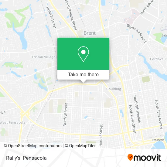 Rally's map
