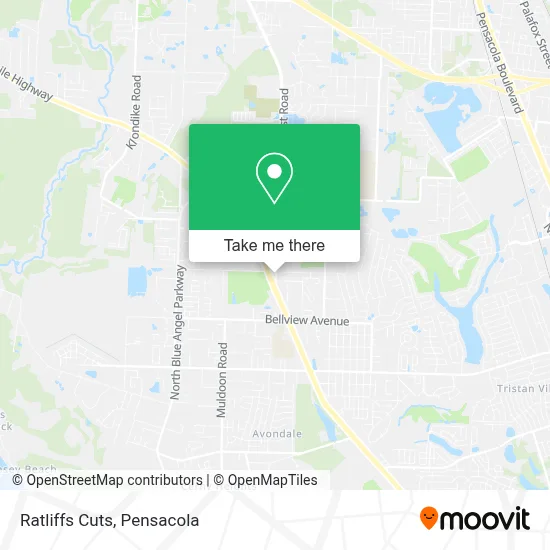 Ratliffs Cuts map