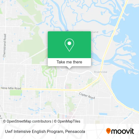 Uwf Intensive English Program map