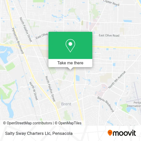 Salty Sway Charters Llc map