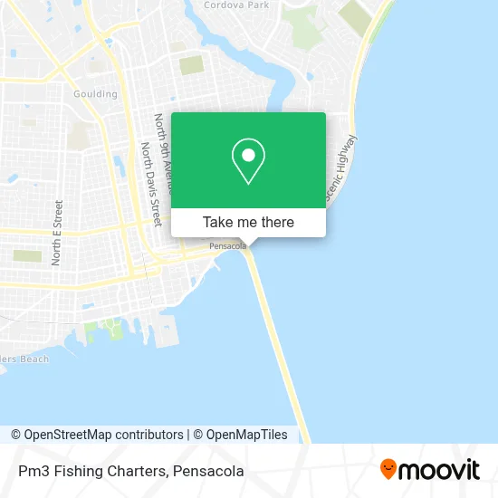 Pm3 Fishing Charters map