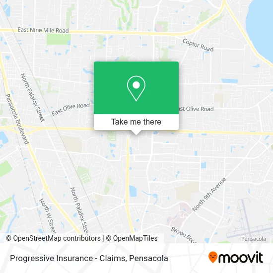 Progressive Insurance - Claims map