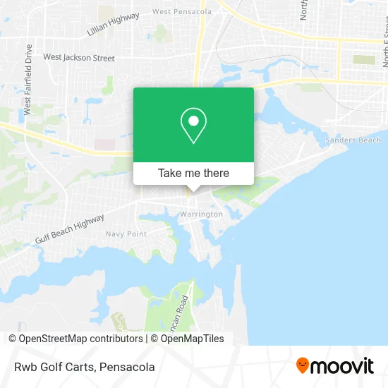 Rwb Golf Carts map