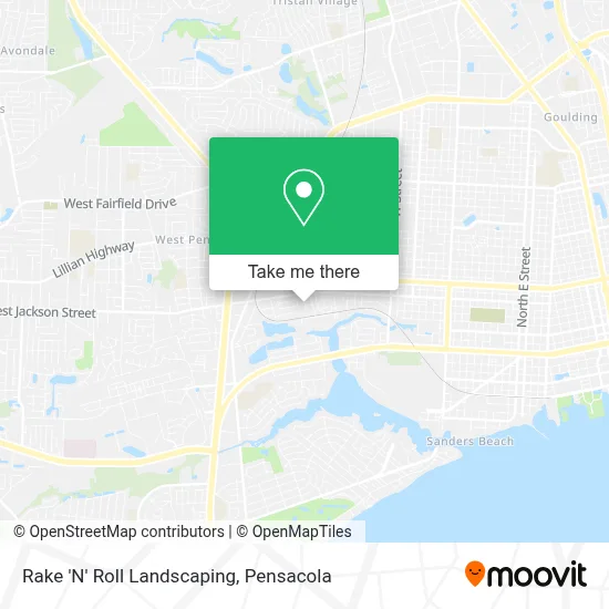 Rake 'N' Roll Landscaping map