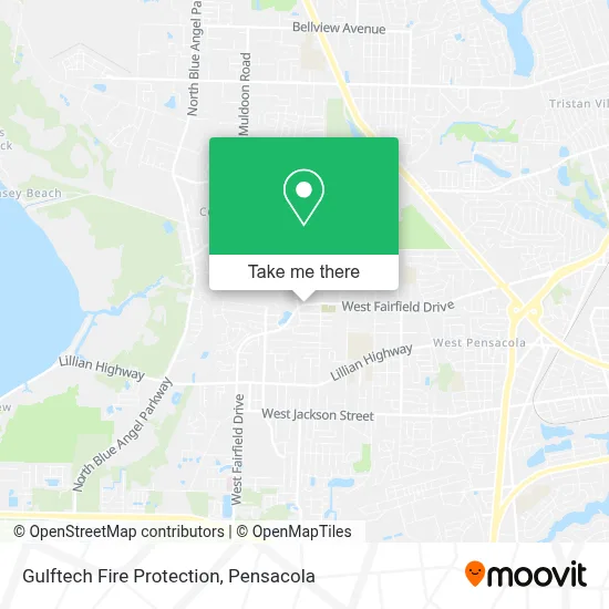 Gulftech Fire Protection map