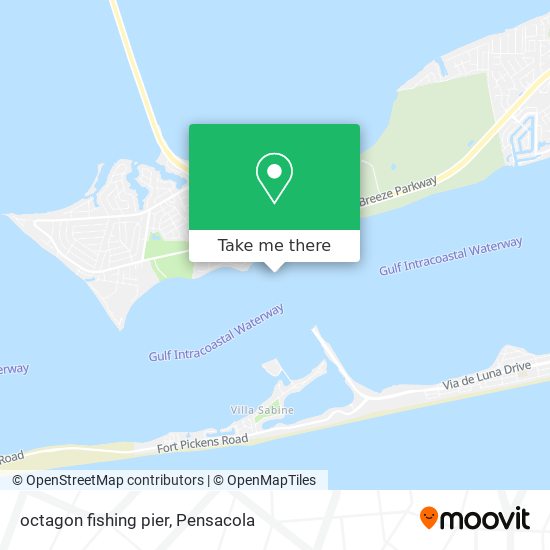 octagon fishing pier map