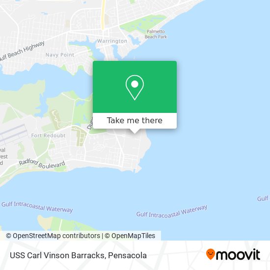 USS Carl Vinson Barracks map
