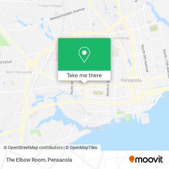 Mapa de The Elbow Room