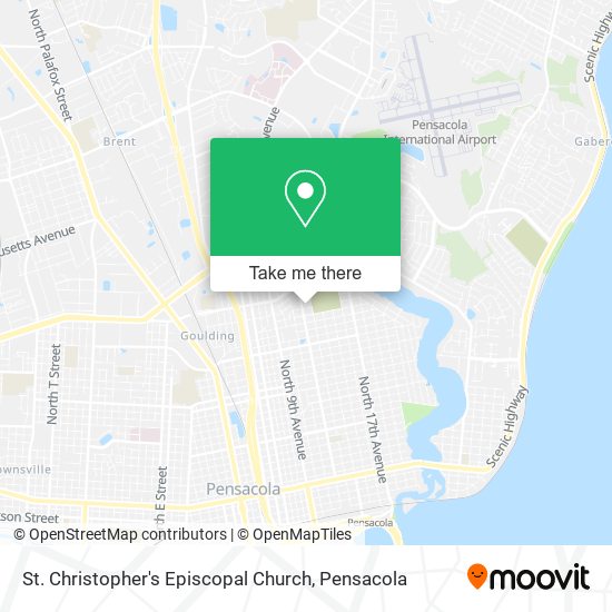 St. Christopher's Episcopal Church map