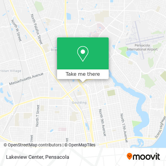 Lakeview Center map