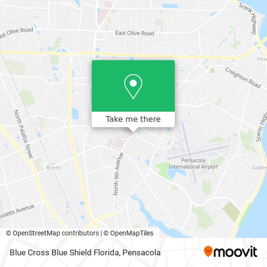 Blue Cross Blue Shield Florida map