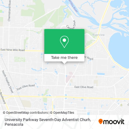 University Parkway Seventh-Day Adventist Churh map