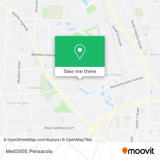Mapa de Med3000