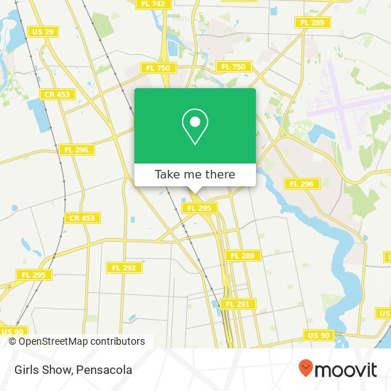 Mapa de Girls Show