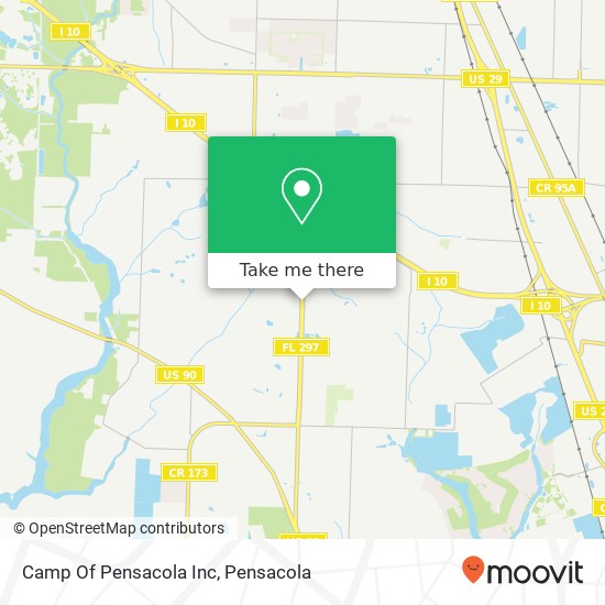 Camp Of Pensacola Inc map