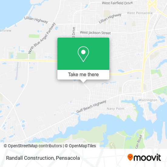 Randall Construction map