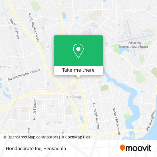 Mapa de Hondacurate Inc