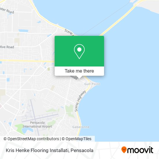 Kris Henke Flooring Installati map