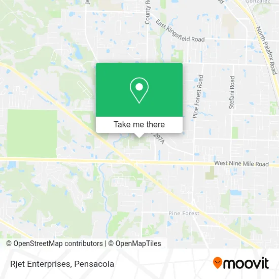 Rjet Enterprises map