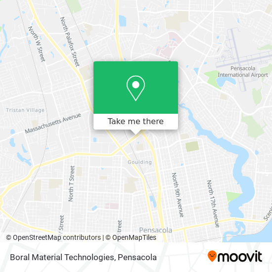 Boral Material Technologies map