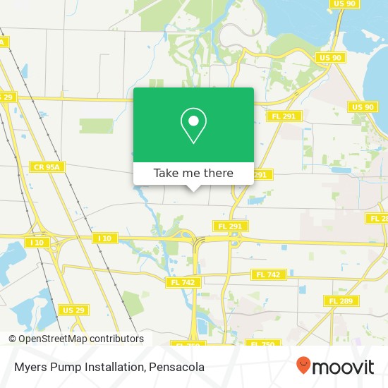 Myers Pump Installation map