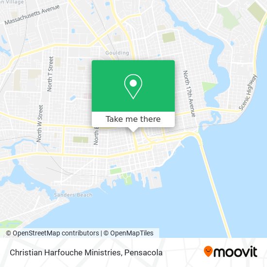 Mapa de Christian Harfouche Ministries