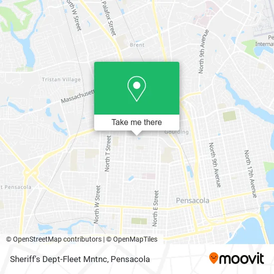 Mapa de Sheriff's Dept-Fleet Mntnc