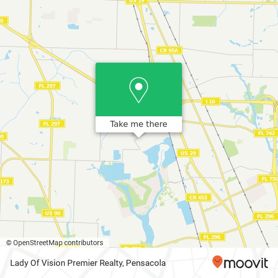 Lady Of Vision Premier Realty map