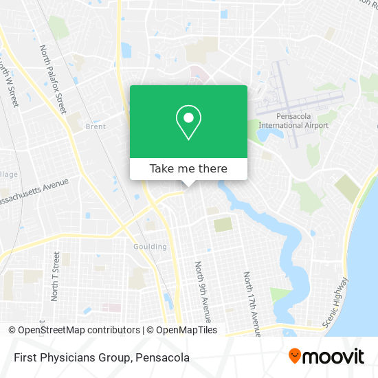 First Physicians Group map