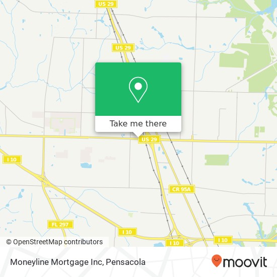 Mapa de Moneyline Mortgage Inc