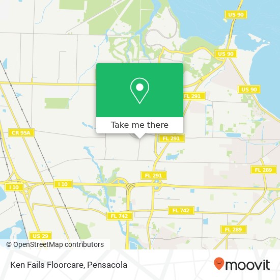 Mapa de Ken Fails Floorcare