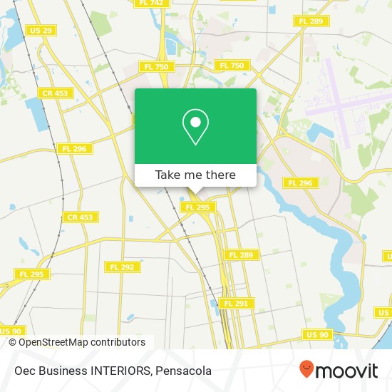 Mapa de Oec Business INTERIORS