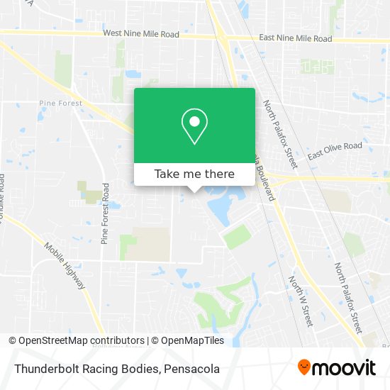 Thunderbolt Racing Bodies map