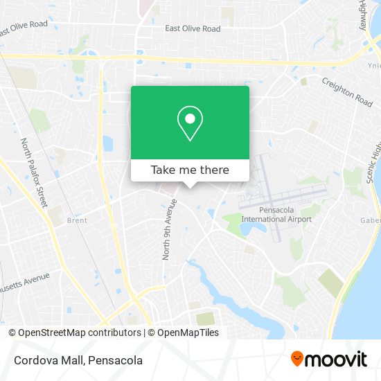 Cordova Mall map