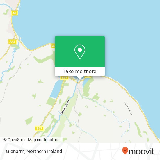 Glenarm map