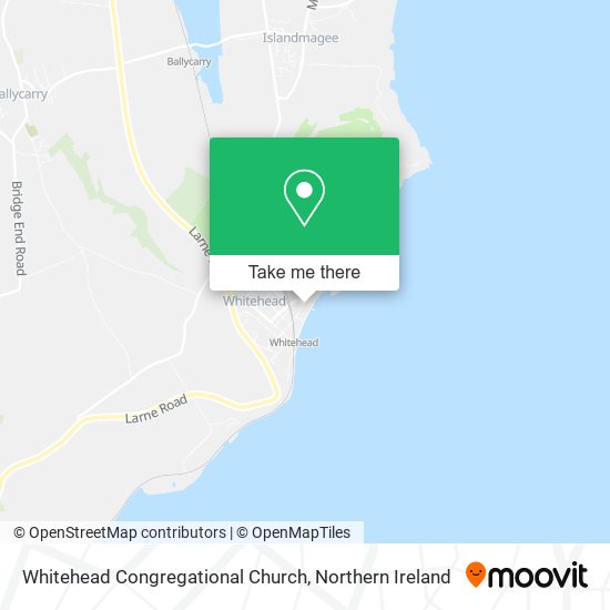 Whitehead Congregational Church map