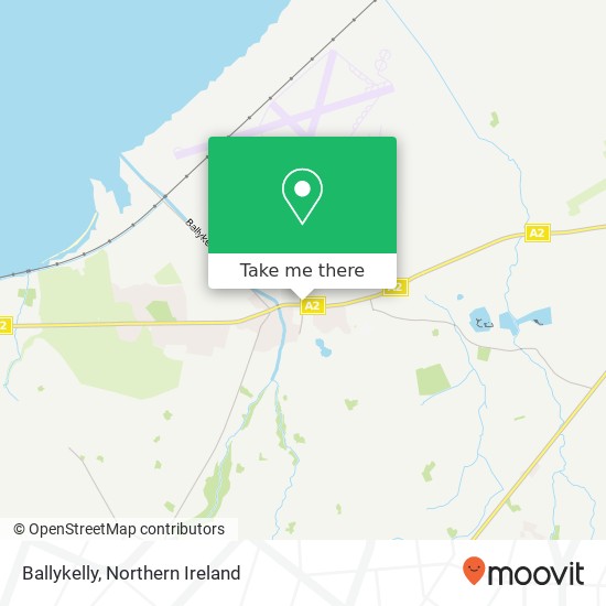 Ballykelly map