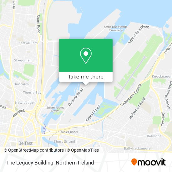 The Legacy Building map