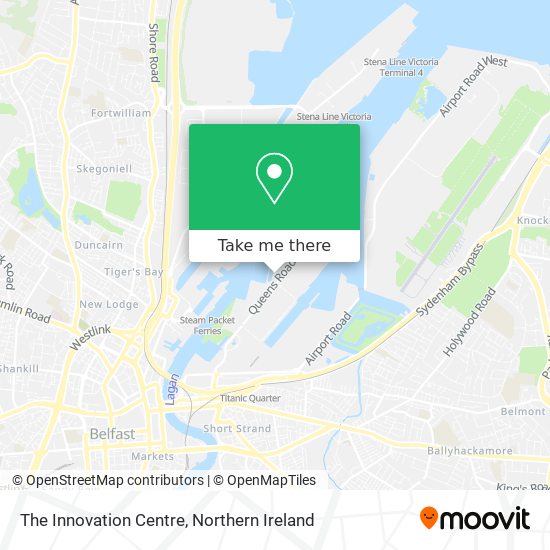 The Innovation Centre map
