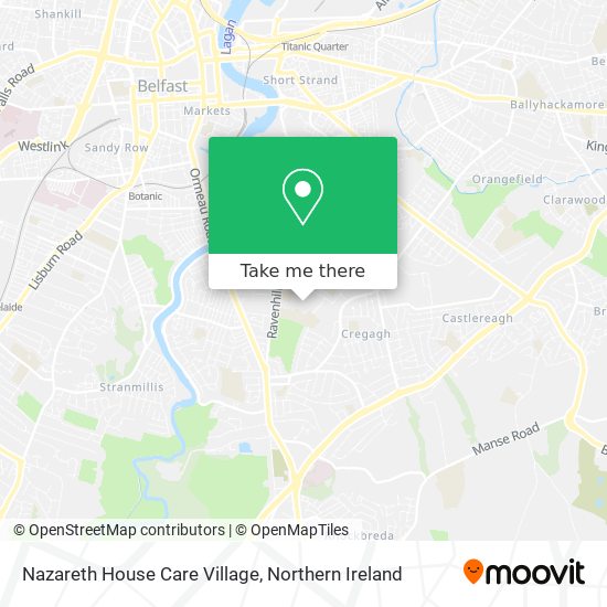 Nazareth House Care Village map