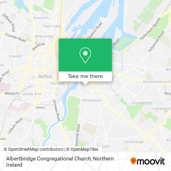 Albertbridge Congregational Church map