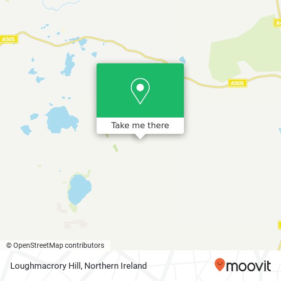 Loughmacrory Hill map