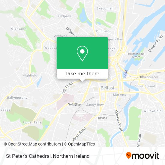 St Peter's Cathedral map