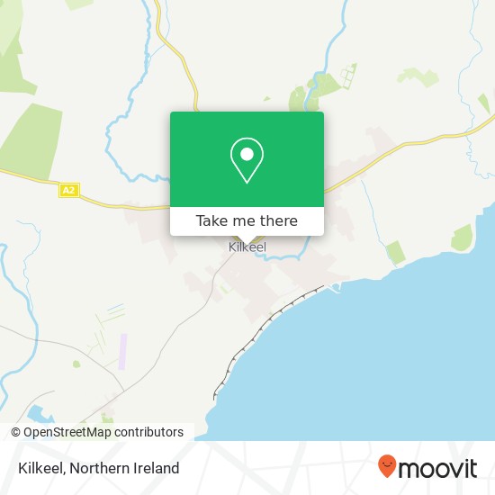 Kilkeel map