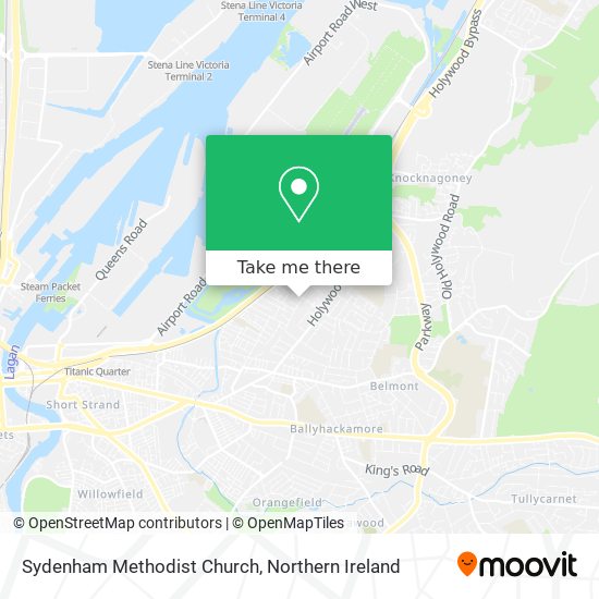 Sydenham Methodist Church map