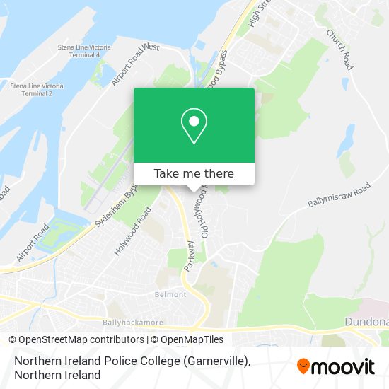 Northern Ireland Police College (Garnerville) map