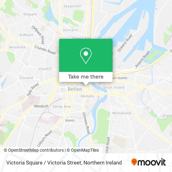 Victoria Square / Victoria Street map