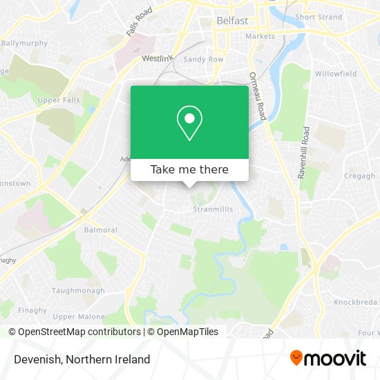 Devenish map
