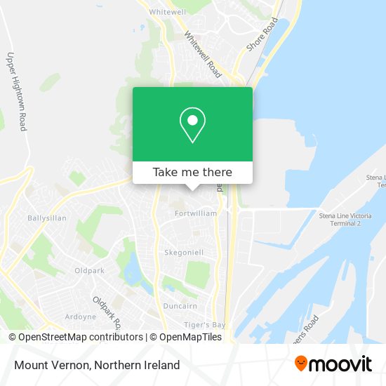 Directions To Mount Vernon How To Get To Mount Vernon In Belfast By Bus?